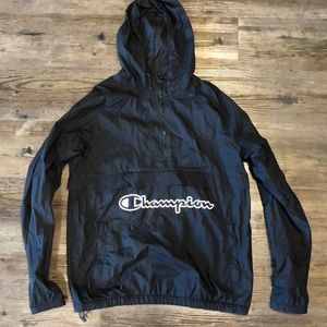 Champion 1/4 zip packable anorak